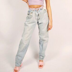 90s Levis Jeans (32) lightwash denim vintage womens high waisted tapered loose